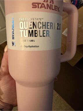 Beautiful light  Pink 40oz Stanley Cup
